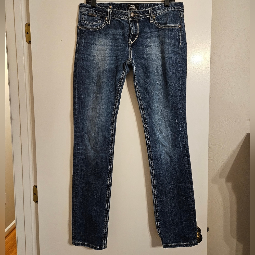 Express ReRock Skinny Jeans